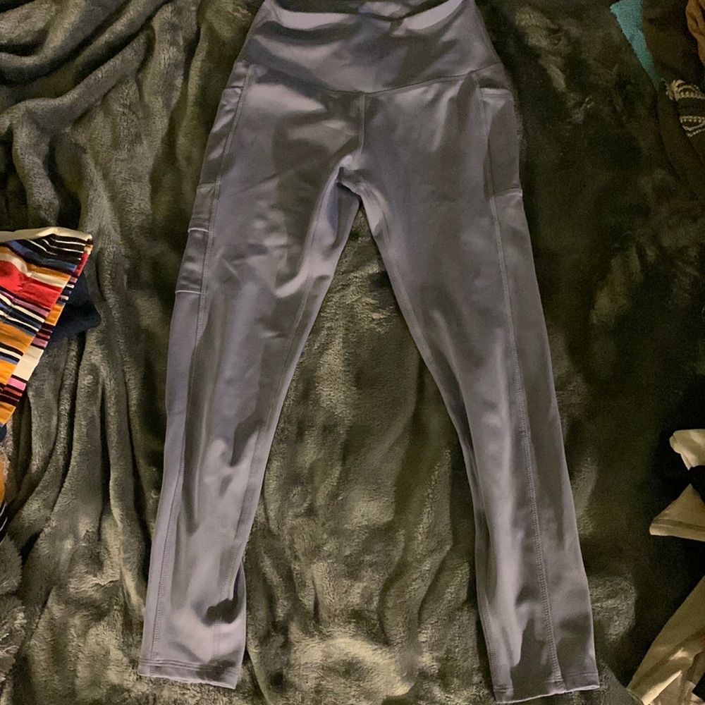 lilac leggings size small brand: leg end